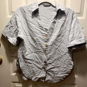 Light blue blouse from SHEIN size S